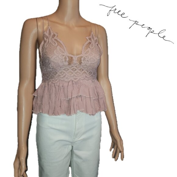Free People Adella Cami NWT Mauve Small - Picture 1 of 7